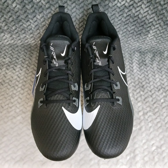 Nike Vapor Edge Speed 360 2 Men\'s Football Cleats Black Grey FN7764–001 Size 16 main image 5